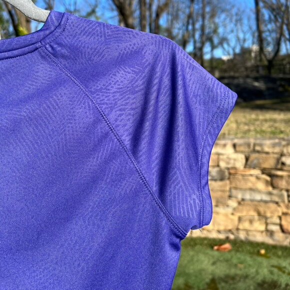 C9 Champions Short-Sleeve, Purple Patterned, Semi-Fitted Tee - Picture 7 of 15